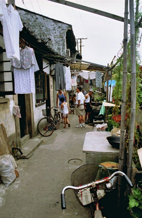 Typical Side Street, Old Town, Wuxi